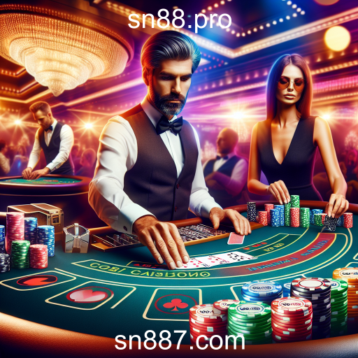 Experimente a Emoção do Blackjack ao Vivo no sn88.pro